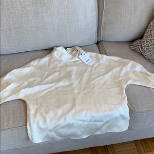 Brand new Zara silk top